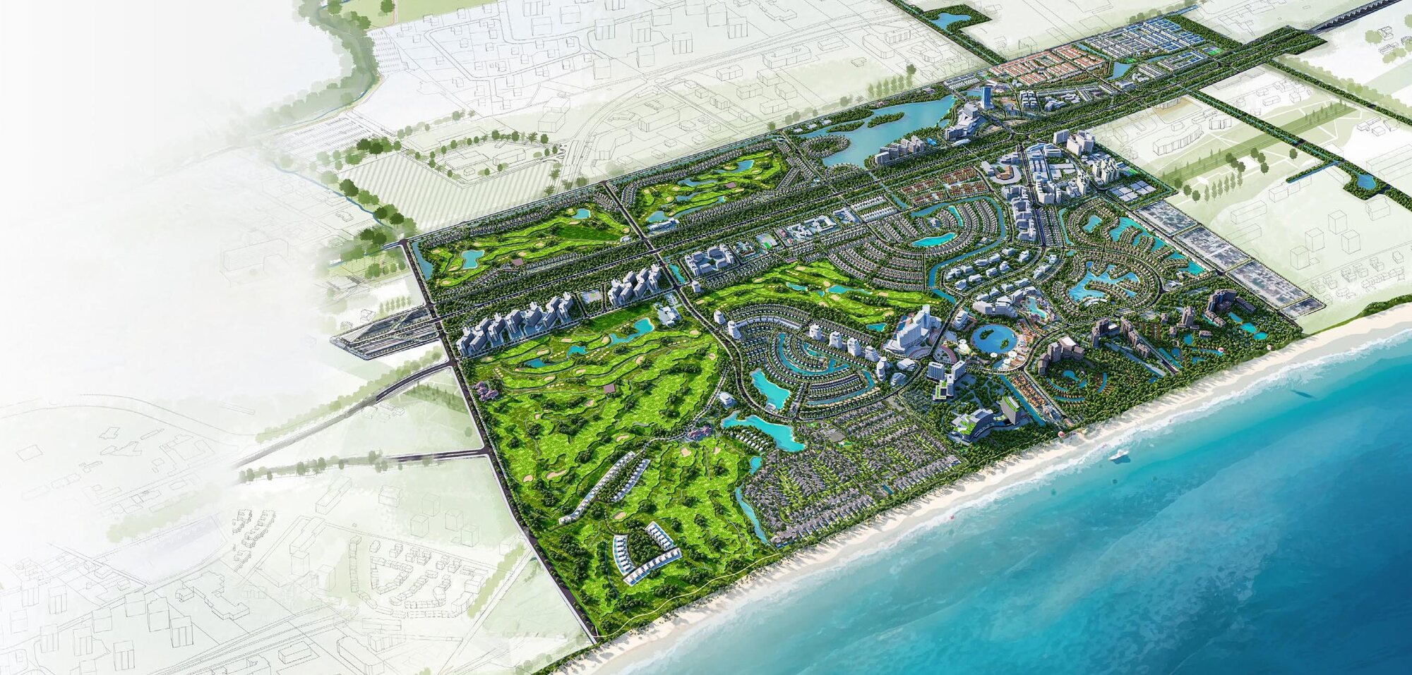 Hoiana resort masterplan